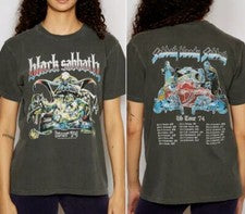Camiseta Remake Black Sabbath Rock Band The End World Tour Talla Completa S-5XL FH571