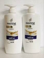 2 botellas Pantene Pro-V ~ champú para el cuidado de daños totales 25 fl oz cada una