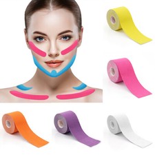 Herramienta de eliminación de arrugas de 2,5 cm * 5 m pegatina línea en V cuello ojos levantamiento cuidado facial de la