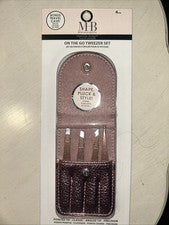 Juego de pinzas Must Have Beauty on the go estuche de viaje extra