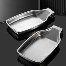 Organizador de platos de almacenamiento compacto soporte accesorios de cocina agarre ergonómico