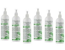 Spray hidratante para el cabello Hawaiian Silky 14 en 1 Miracle Worker 16 fl oz. Pack de 6