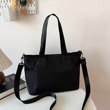 Bolso de hombro único de mano negro de moda para mujer nuevo estilo