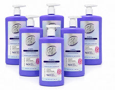Paquete de 6 acondicionadores Prell púrpura tamaño valor 30 oz aroma limpio cuidado del cabello