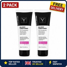 2 x Versace 19.69 Italia Balance Acondicionador Aceite de Argán Muru Muru Cuidado del Cabello 250 ml