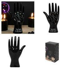 TU DESTINO ESTÁ EN TU MANO **Adorno de mano de palmistería - Cerámica **CAJA DE REGALO