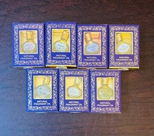 NUEVO Lote de 7 Variedades - Canción de la India - Aceite de Perfume - Aceite de Fragancia Natural Envejecido