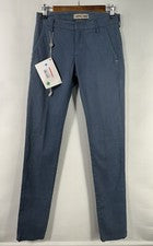 Pantalones chinos Entre Amis para hombre talla 29 azul sarga nuevos con etiquetas