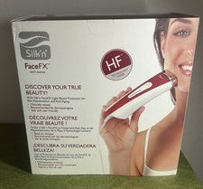 Silk'n FaceFX Cuidado de la Piel Facial Anti Envejecimiento Portátil Luz LED Tratamiento CAJA ABIERTA