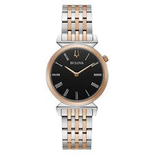 Precio de venta sugerido por el fabricante $450 | Reloj Bulova para mujer Regatta dos tonos oro rosa para dama - 98L265