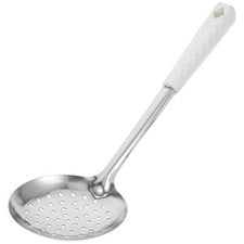 Coladores para utensilios de cocina cuchara de cocina charcutería de acero para servir