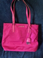 Bolso de Mano Michael Kors Para Mujer Rosa Caliente Plegable Cartera
