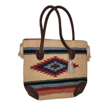 NUEVO SW Estilo Monterrey Saddleblanket Bolso de Mano Cin de Caballo Borla Accesorio