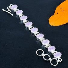 Pulsera de joyería de plata esterlina 925 hecha a mano con piedras preciosas ...