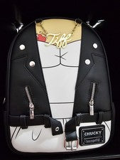 Nuevo con etiquetas Hard Tag Bride of Chucky Tiffany Mini Mochila Loungefly Cosplay Bolso