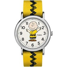 Timex Charlie Brown Peanuts Reloj TW2R Analógico Cuero Hombre Nuevo Japón Nuevo