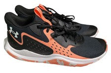Zapatos de baloncesto Under Armour Jet 23 unisex negros/melocotón 4217 108700 talla 11,5