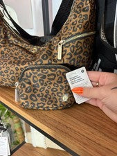 Raro Bolso Cinturón Lululemon Leopard Everywhere Nano - Estampado Leopardo - Agotado Nuevo Con Etiquetas