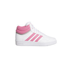 Adidas Hoops 4.0 Mid Boys Rosa, Blanco Tenis Zapatos Informales JI0906