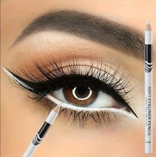 Lápiz delineador de ojos - Delineador interior de madera mate para colorear fácil - Maquillaje de belleza