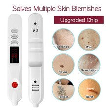 Pluma portátil para tratamiento de la piel etiqueta facial eliminación de tatuajes espinillas cuidado de belleza