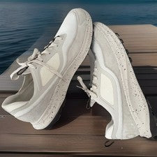 Zapatillas deportivas OluKai Makiki para hombre 12 M arena blanca para trail running usadas una vez
