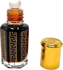 Black Musk - Aceite de perfume premium unisex 3/6/12 ml Misk Attar fragancia almizcle oscuro