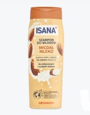 ISANA Champú Leche de Almendras para Cabello Seco, 300 ml