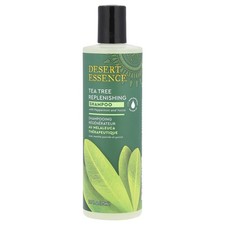 Champú reponedor de árboles de té Desert Essence 12 9 fl oz 382 ml biodegradable,
