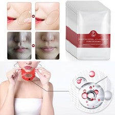 Parche de línea de sonrisa facial antiarrugas 10 piezas lifting facial líneas de risa cuidado P BL