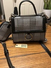 Bolso de mano para mujer Madden NYC mini con asa superior de cristal