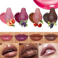 Bálsamo labial hidratante e protección labial de 4 colores, impresiones de belleza