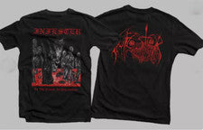 Camiseta INFESTER Banda Negra Algodón Hombre Y Mujer 2 Lados EG718