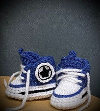 Crochet Recién Nacido Bebé Primeros Zapatos Botines Botas Zapatillas Entrenadores