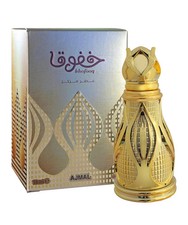 Aceite de Perfume Khofooq 18 ml Unisex Frutal Floral Leñoso Picante en Botella de Lujo Regalo