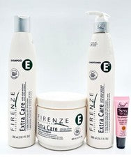 Champú y acondicionador Firenze Professional Extra Care 10,1 fl oz + máscara 13,5 OZ