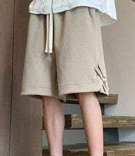Pantalones Cortos Para Hombre Verano Nuevo Estilo Chino Informales Sueltos Divididos