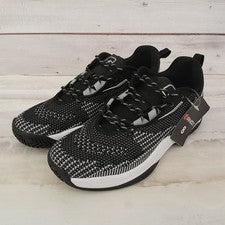 AND1 Zapatillas bajas tejidas rendimiento atlético negras con cordones para hombre talla 8 nuevas con etiquetas