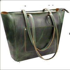 Mujeres Grande Cuero TOTE BAG Moda Diaria Mensajero Bolso de Hombro Cartera