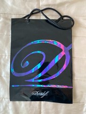Davidoff Bolsa de Regalo de Perfume Vintage Fragancia Bolso de Mano Muy Raro 29cm x 22cm