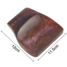 Soporte de cuchara de madera 2 piezas para uso en cocina Soporte de madera para utensilios de cocina