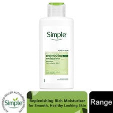 Crema hidratante rica en piel Simple Kind To Skin 125 ml 12H hidratación cuidado facial paquete de 3 o 6