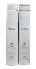 Champú iluminador Lanza Healing ColorCare plateado 10,1 oz. Pack de 2.
