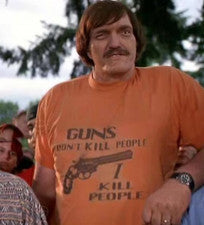 Camiseta Guns Don't Kill People I Kill People Camiseta Happy Gilmore Mr Larson Unisex