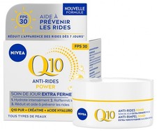 496,00€/L - NIVEA Crema Facial Día Q10 Antiarrugas Potencia/FPS 30 - 50ml