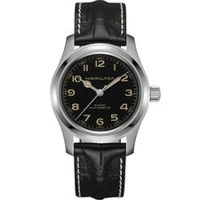 Nuevo reloj Hamilton Khaki Field Murph automático con correa de cuero para hombre H70605731