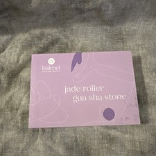 Rodillo de jade y Gua Sha, rodillo facial, rodillo de belleza facial herramientas para el cuidado de la piel BAIMEI