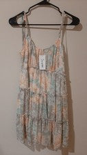 Vestido floral Simplee para mujer - pequeño
