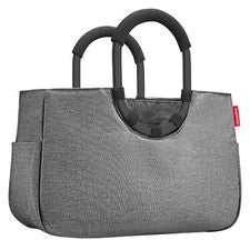 Bolso de mano reisenthel loopshopper M frame twist silver cesta de la compra