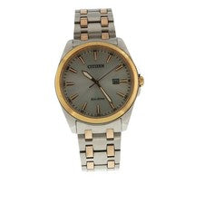 Reloj Citizen Corso Eco-Drive para hombre esfera plateada BM7534-59A